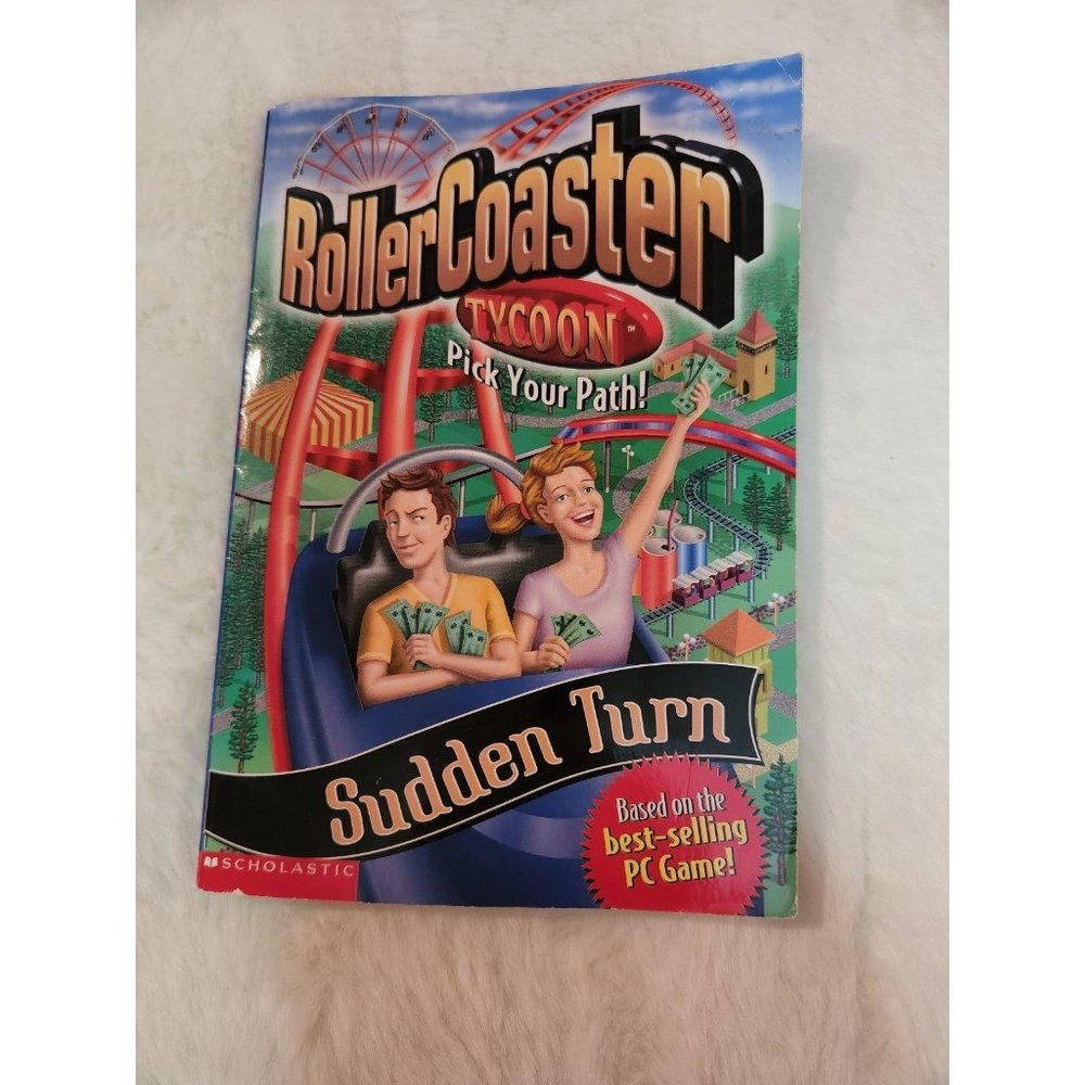 Roller Coaster Tycoon Sudden Turn Book